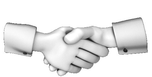 A Bartering Handshake Agreement