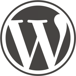 WordPress Button Logo
